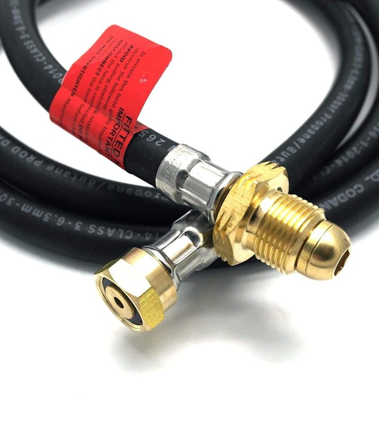 1.5M Pol X W20 Pigtail Caravan Propane Gas Hose With Nrv 5 Year ...