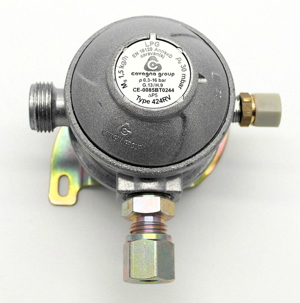 30Mbar 10Mm 90 Degree Caravan Regulator And Motorhome Regulators (1077 ...